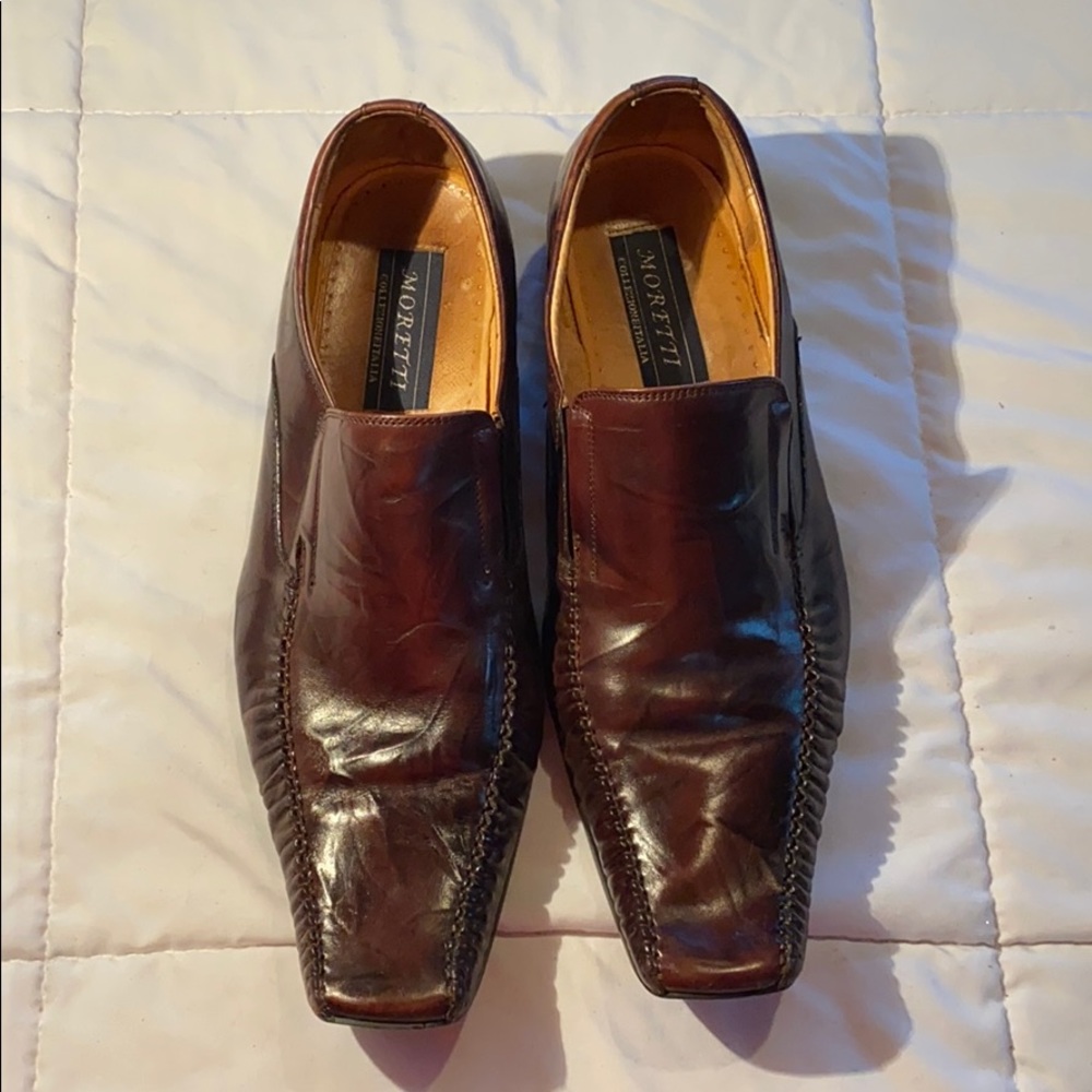 Moretti Brown Men’s Loafer Leather